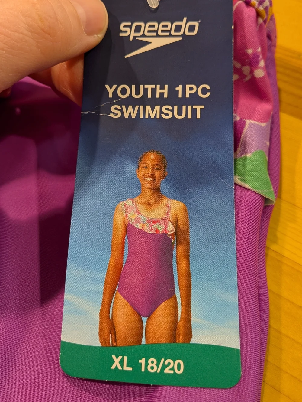 *3 For $12* NWT Speedo Youth Girls XL 18/20 One Piece